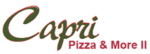 Capri Pizza and More II Logo